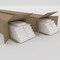 Ekena Millwork 48H x 1/2T Adjustable PVC Slat Wall Panel Kit w/ 2W Slats, Unfinished contains 22 Slats SWP66X48X0500UN - alternate 4